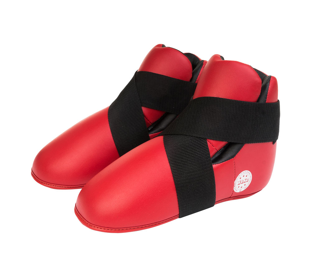 Футы Adidas WAKO Kick Boxing Safety Boots красный