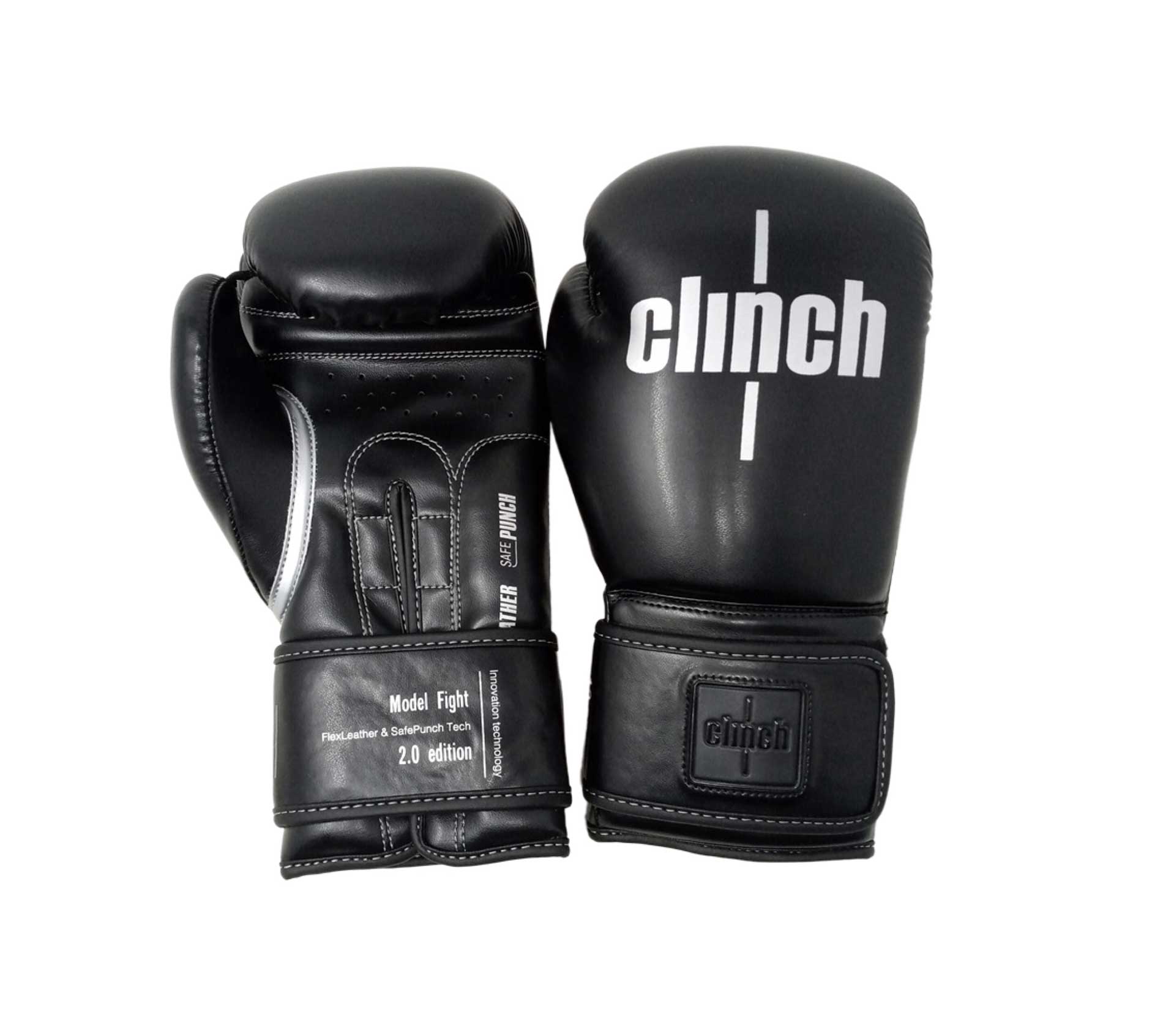 Перчатки бокс Clinch Fight 2.0 черный