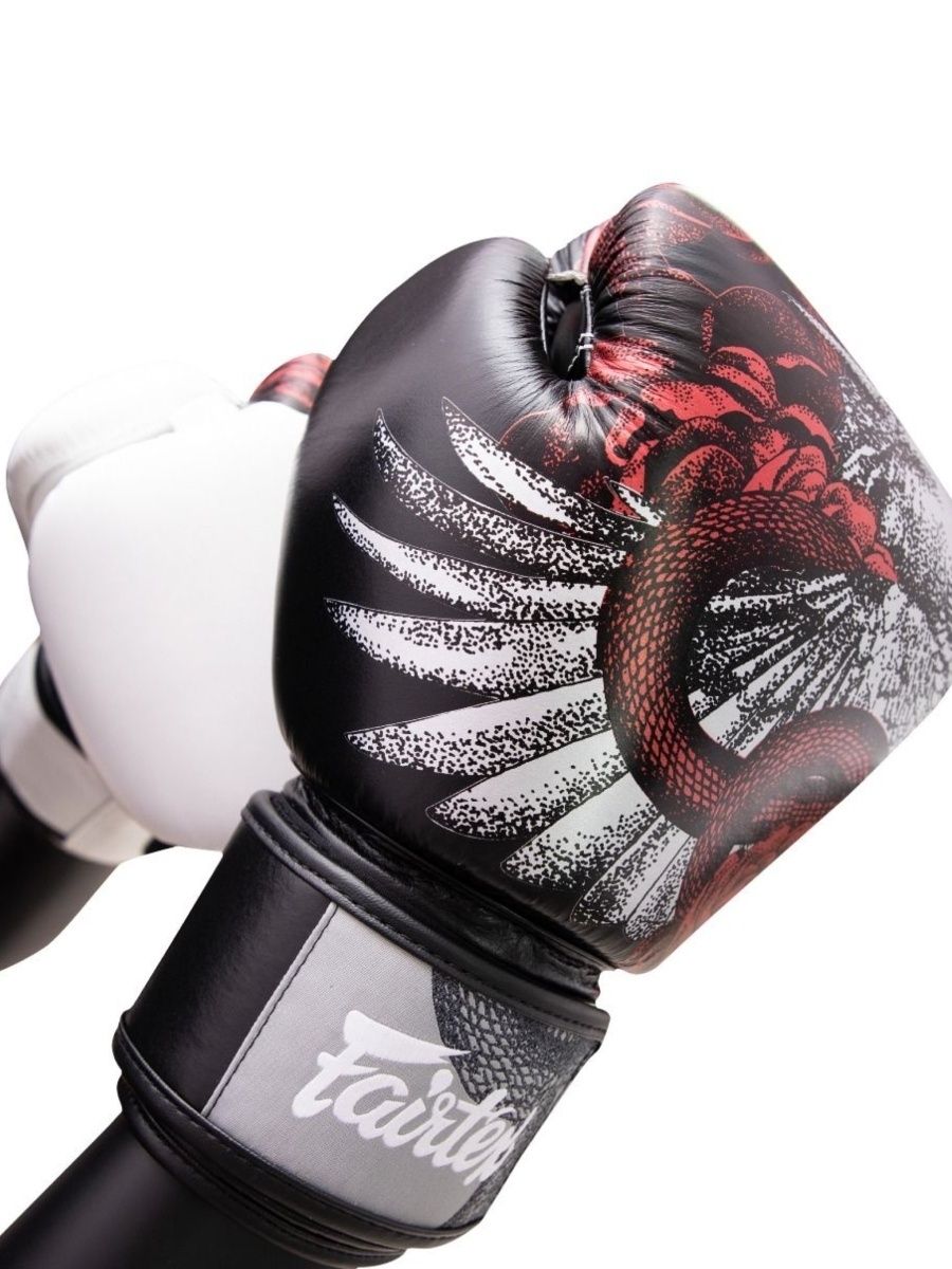 Перчатки бокс Fairtex BGV26 Harmony Six Дракон кожа