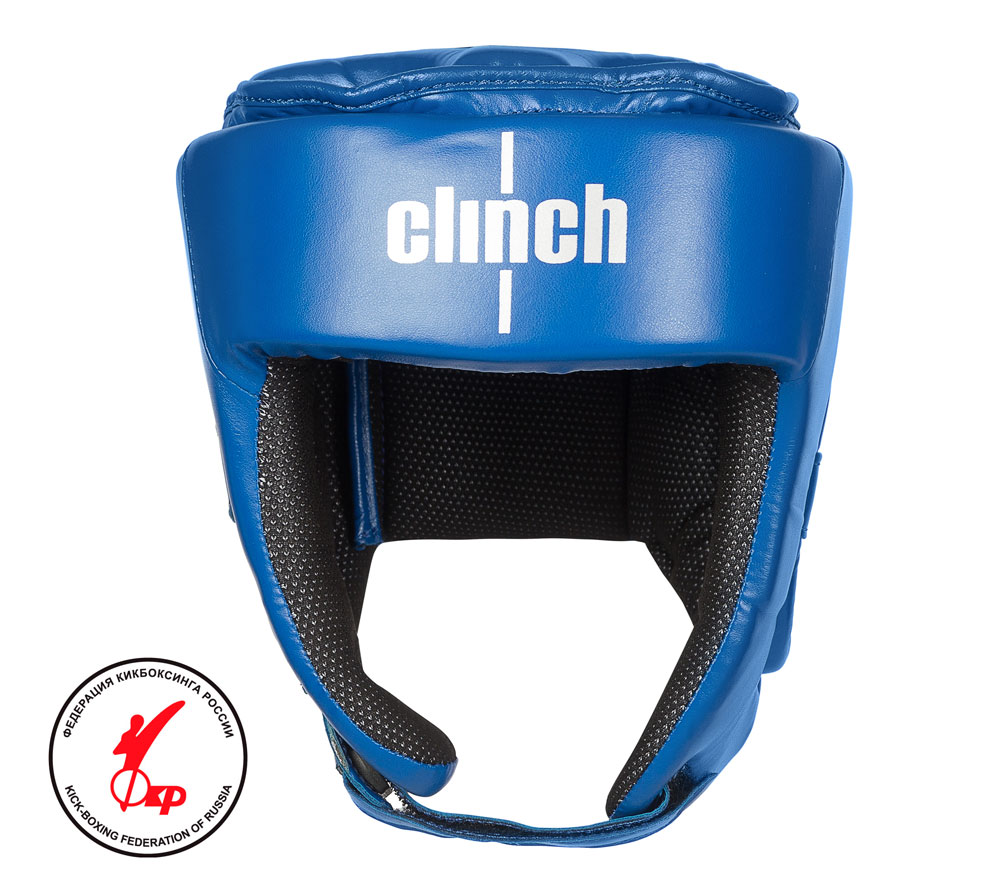 Шлем кик боксинг Clinch Helmet Kick синий