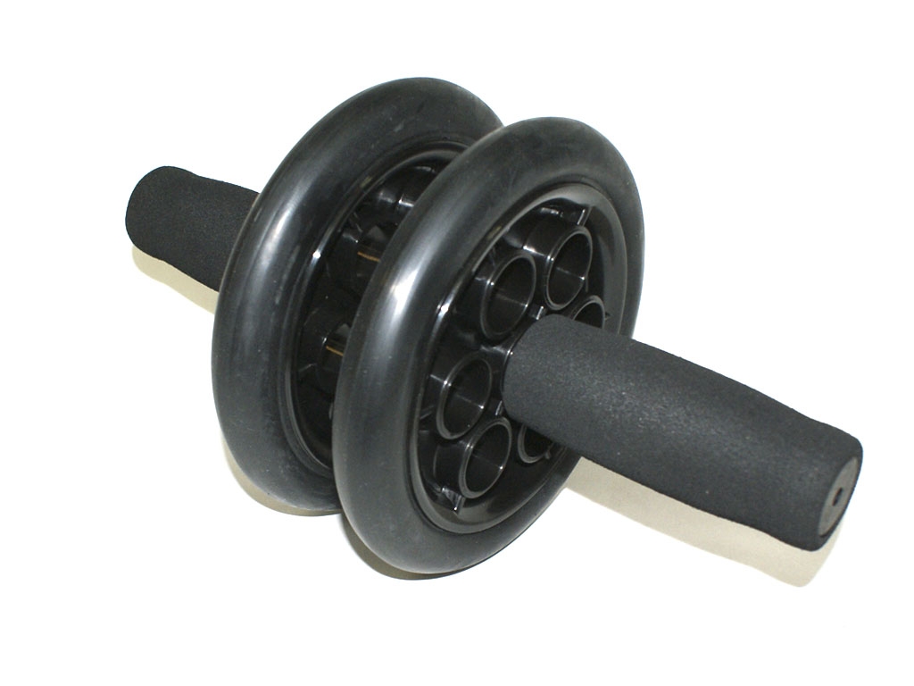 Ролик гимнастический двойной SM-342/Ч d-15см