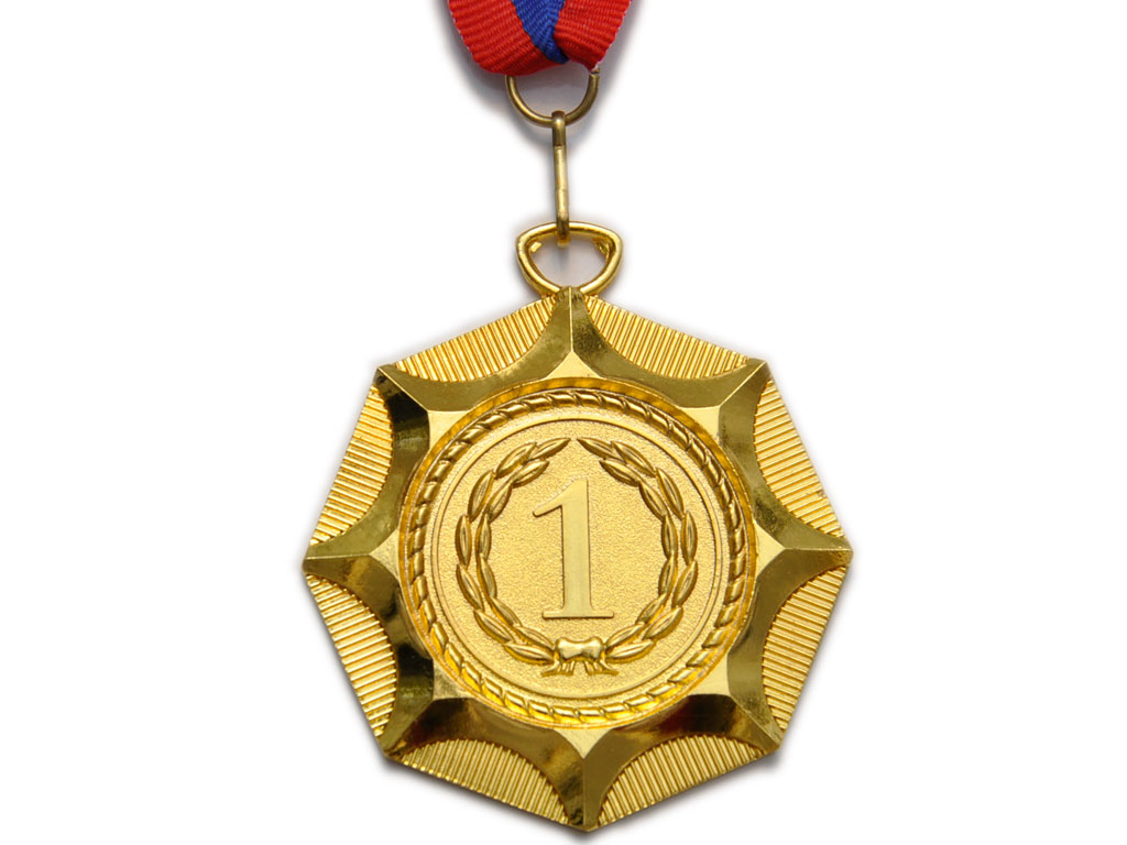 Медаль d-65 Е04 с лентой