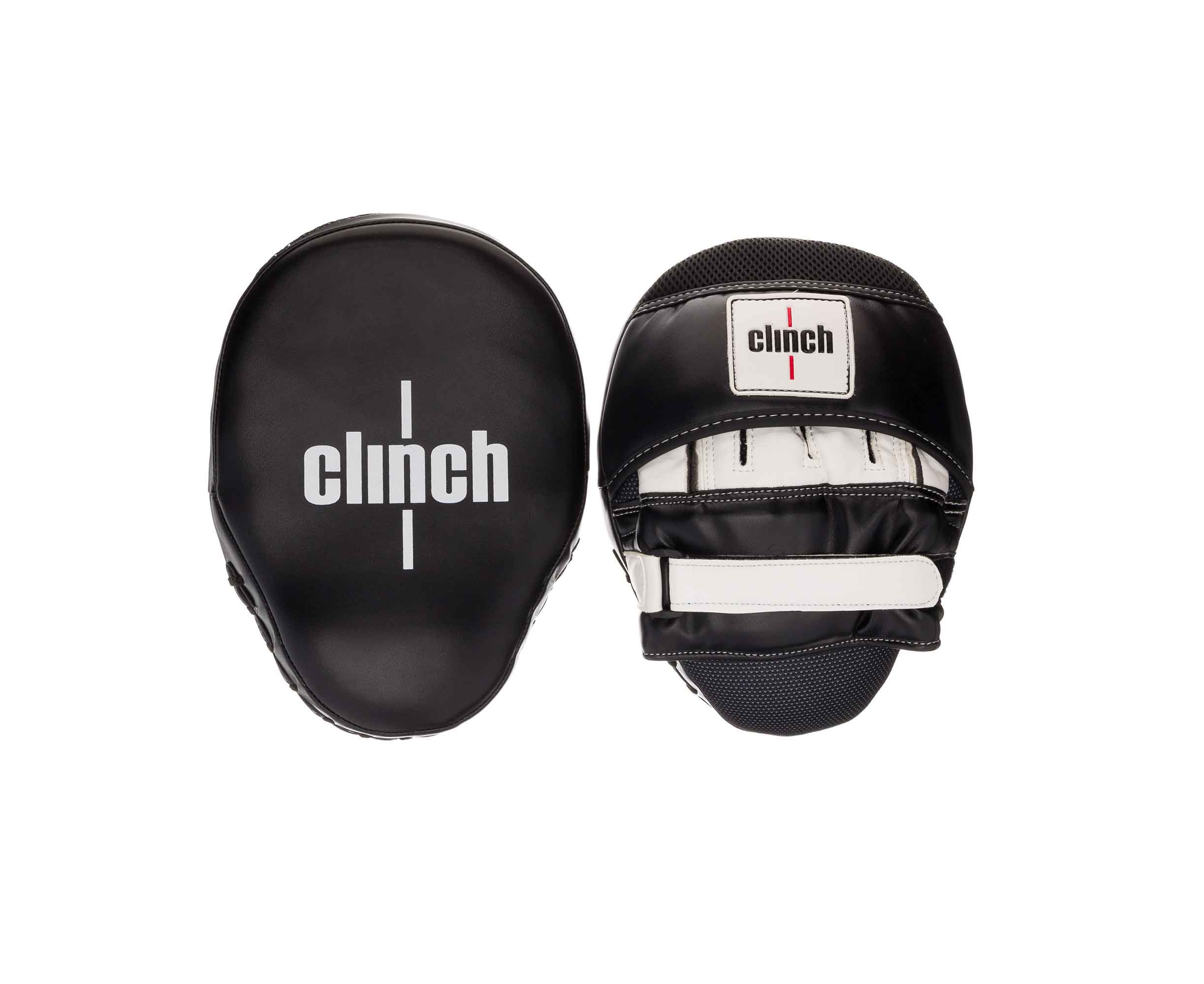 Лапы Clinch Shock Absorb Mitt черный/бронза