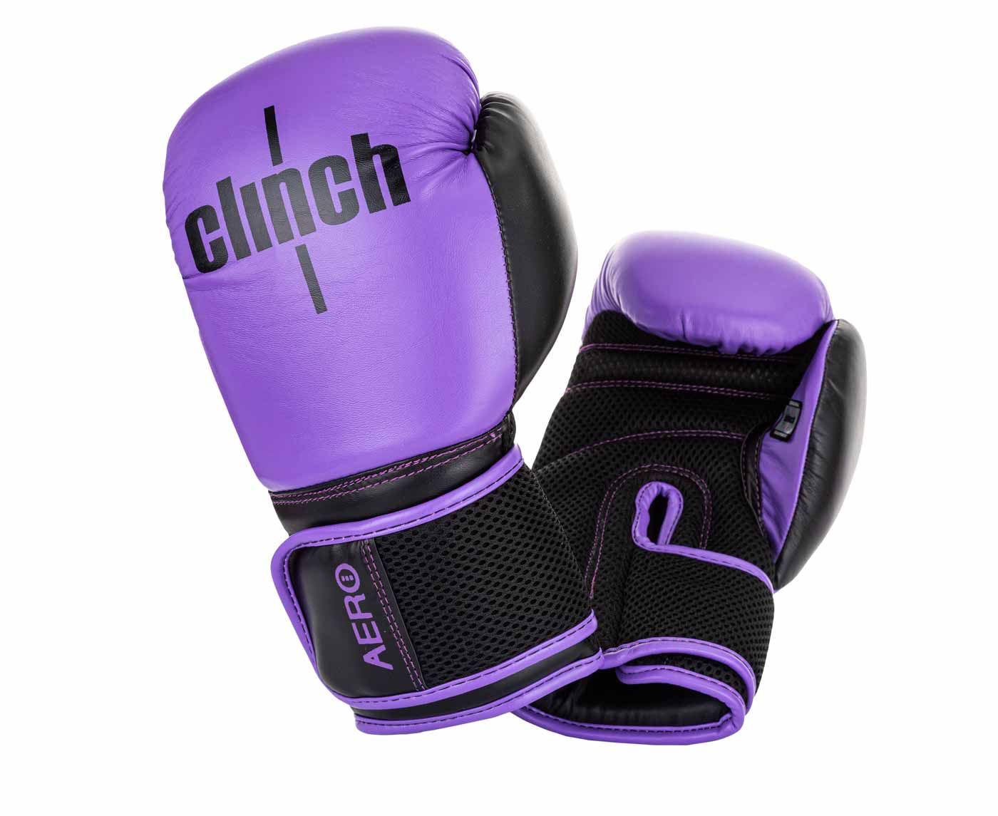 Перчатки бокс Clinch Aero 2,0 фиолетово-черный
